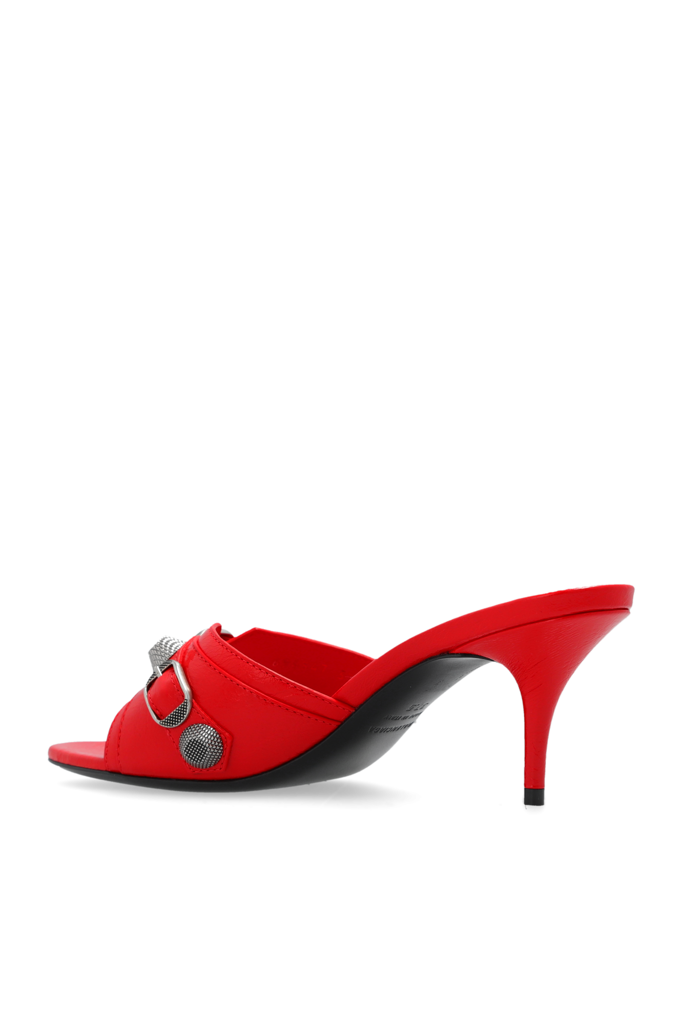 Red Cagole mules Balenciaga Vitkac GB